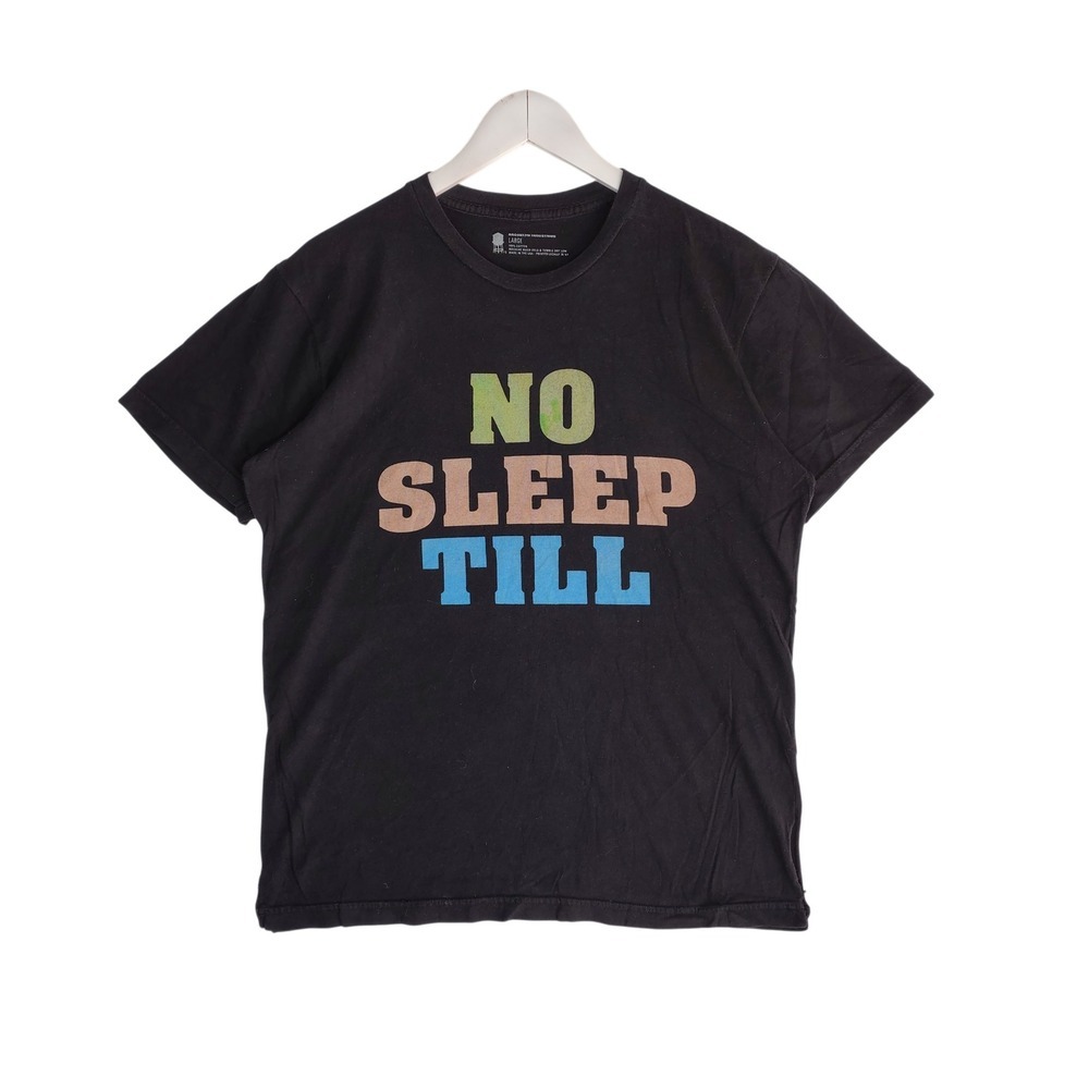 Brooklyn Industries No Sleep Till Beastie Boys Graphic T-Shirt Black Large USA